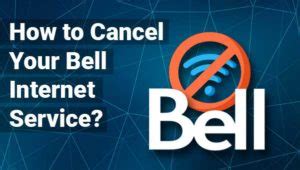 how to cancel bell internet